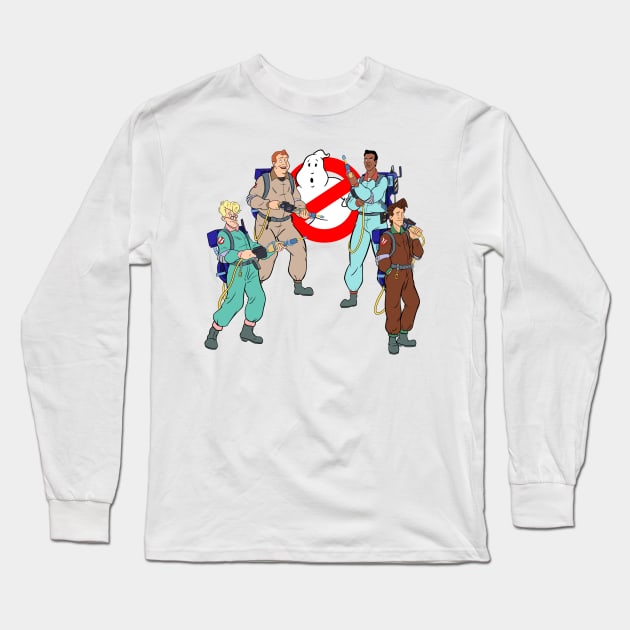 ghostbusters Long Sleeve T-Shirt by Jetnder